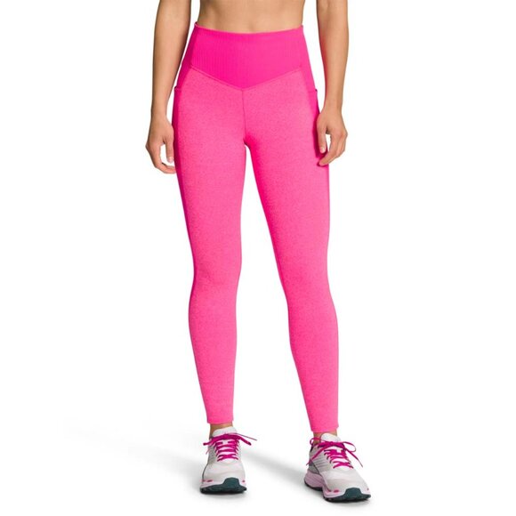 The North Face Leggings Womens XXL Pink Dune Sky Utility Tights UPF40 Hike Train - Picture 1 of 15